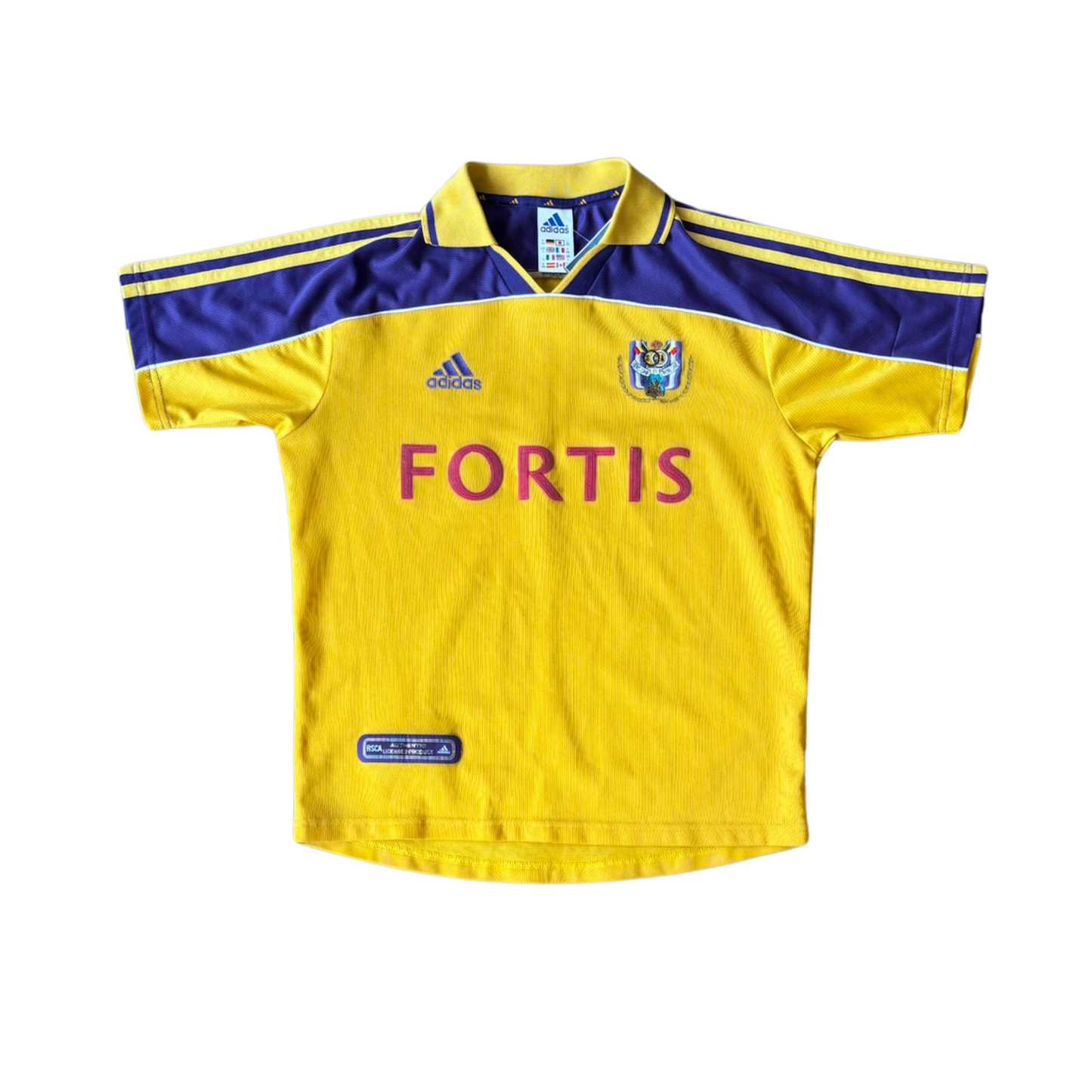 RSC ANDERLECHT AWAY 2000-01 JERSEY