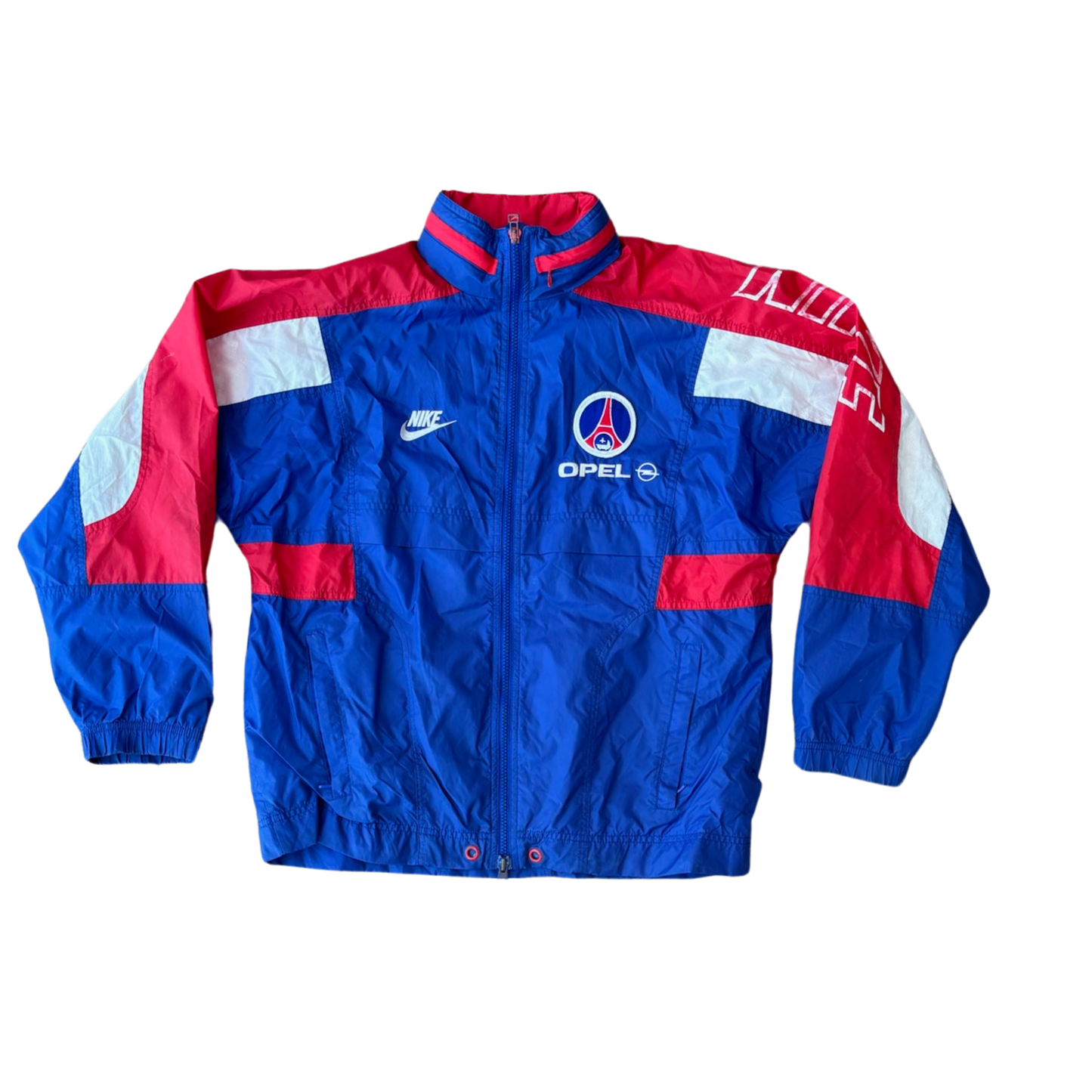 PARIS-SAINT-GERMAIN NIKE HOODED RAIN JACKET 1996-1997 - XL