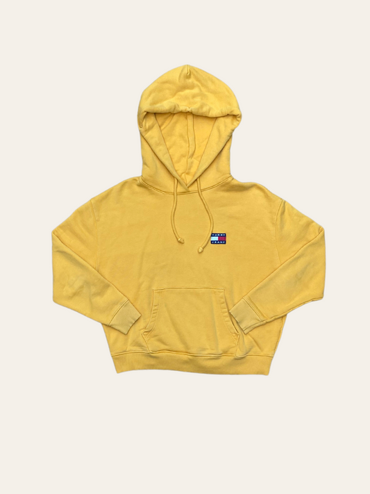 VINTAGE HOODIE TOMMY JEANS YELLOW - S