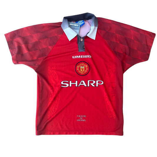 MANCHESTER UNITED HOME 1996-98 JERSEY