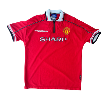 MANCHESTER UNITED HOME 1998-2000 JERSEY