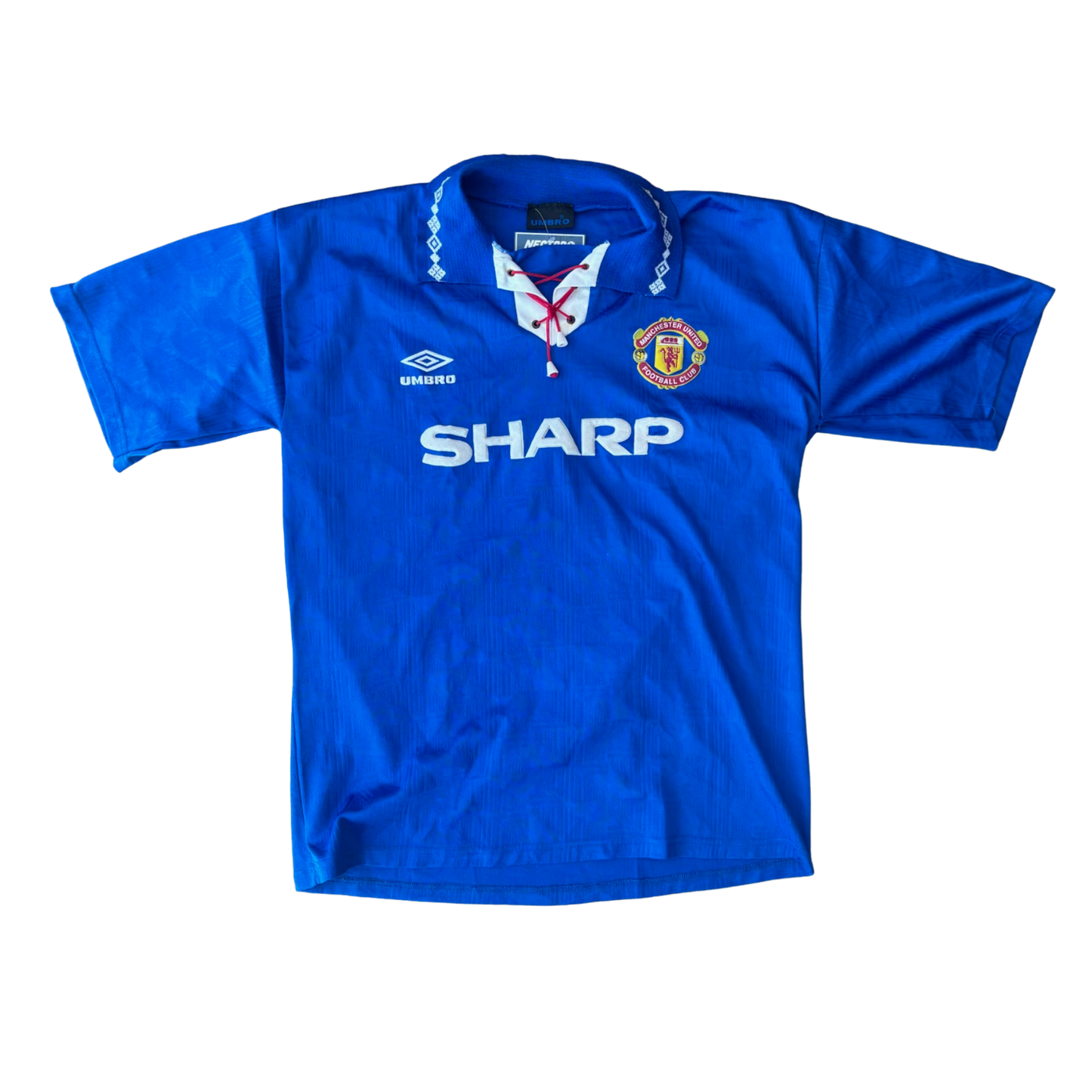 manchester united blue lacet