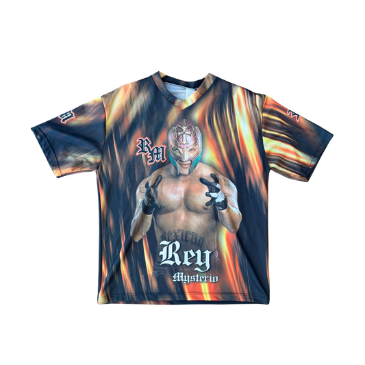 REY MYSTERIO RE WRESTLING JERSEY
