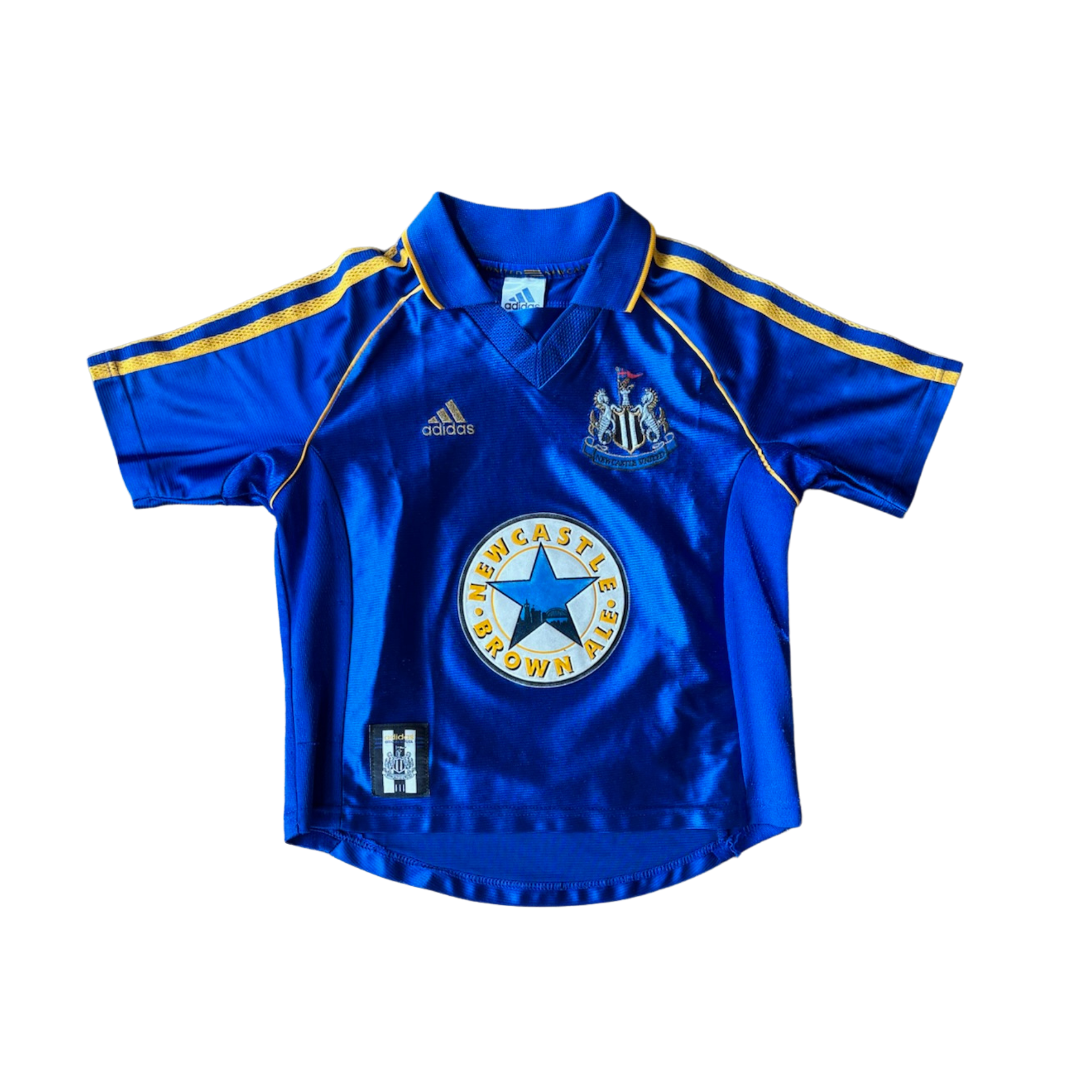 NEW CASTLE UNITED FC AWAY 1998-99 JERSEY