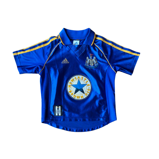 NEW CASTLE UNITED FC AWAY 1998-99 JERSEY