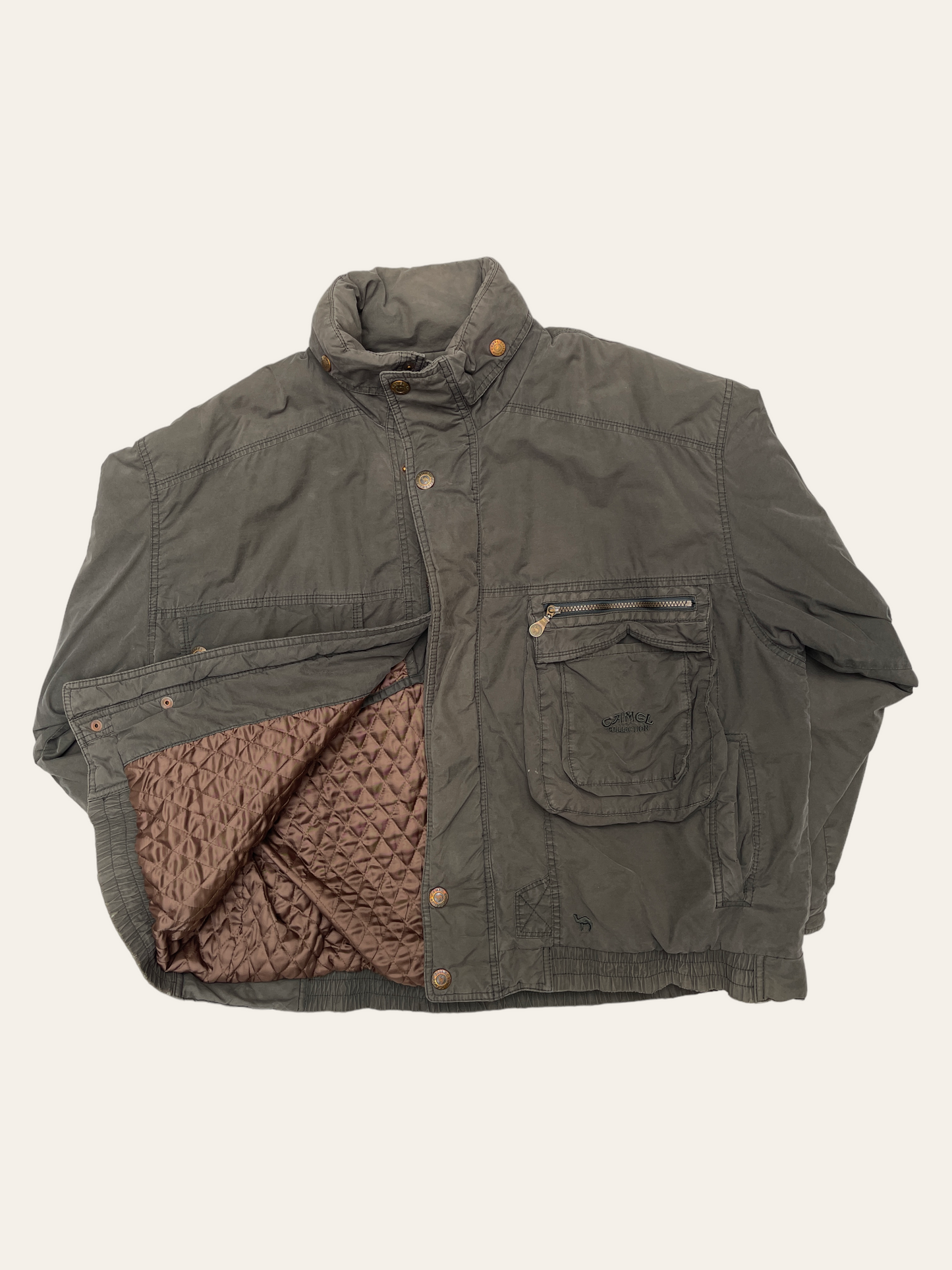 VINTAGE JACKET CAMEL KHAKI - L