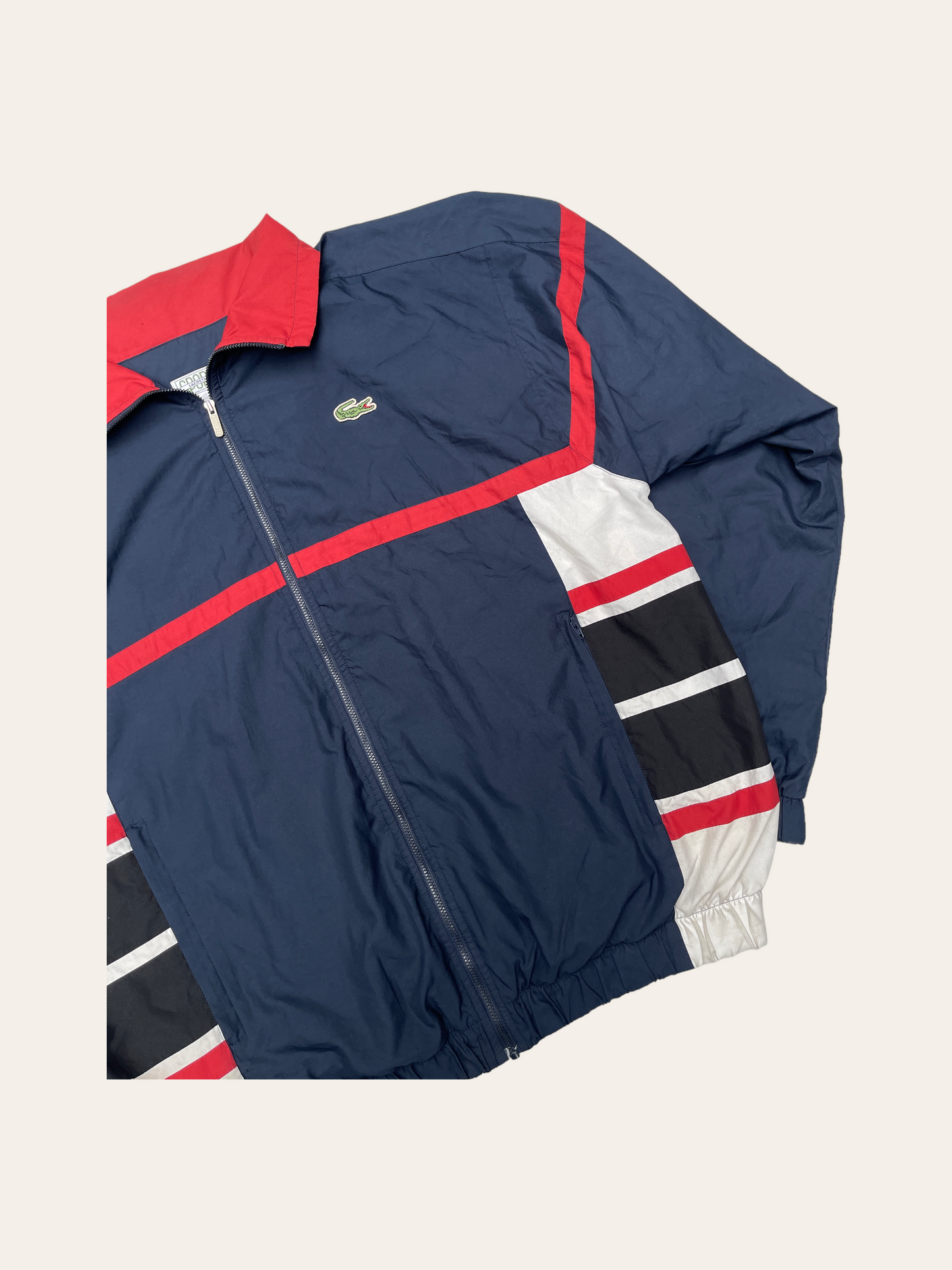 TRACKSUIT LACOSTE BLUE & RED (L)