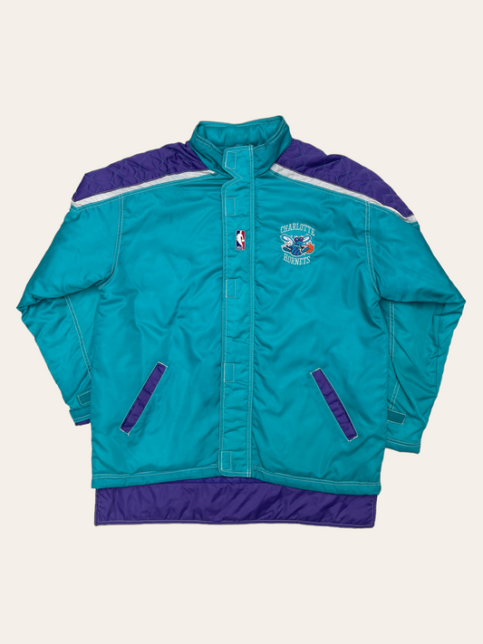VINTAGE JACKET NBA HORNETTS OFFICIAL TURQUOISE - M