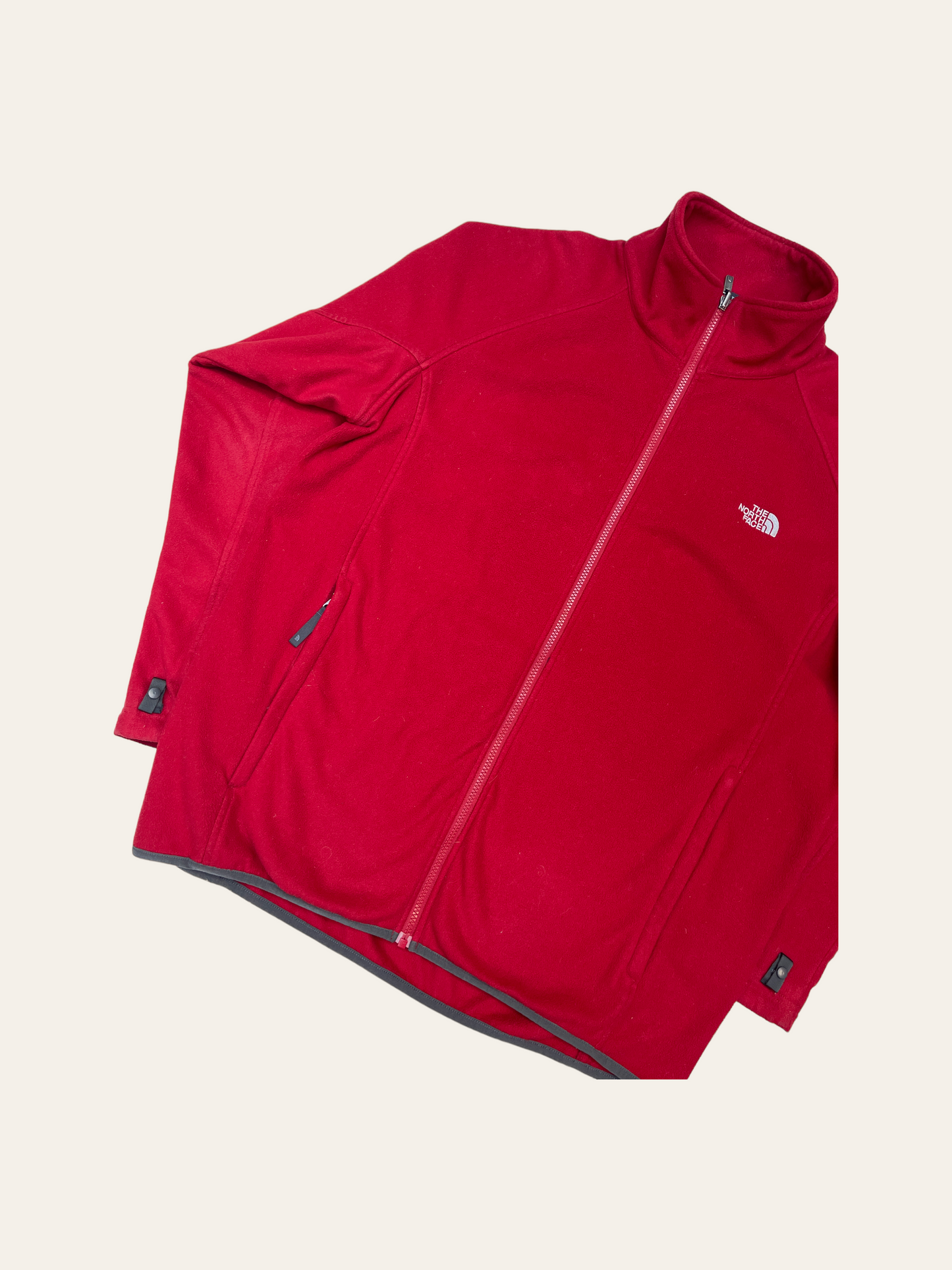 POLAR FULL ZIP THE NORTH FACE RED (L)