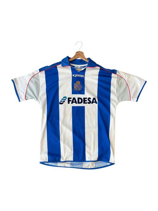 DEPORTIVO LA CORUÑA - HOME JERSEY 2004/2005 (JOMA - FADESA SPONSOR) - XL