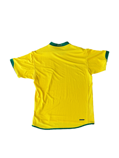 BRAZIL - HOME JERSEY 2002-2004 - L