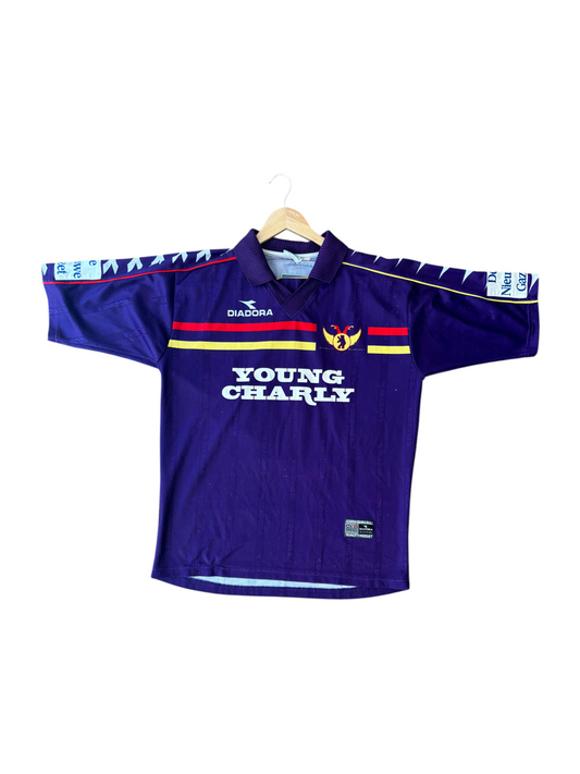 BEERSCHOT A.C. - HOME JERSEY 1990s (YOUNG CHARLY SPONSOR) - XL