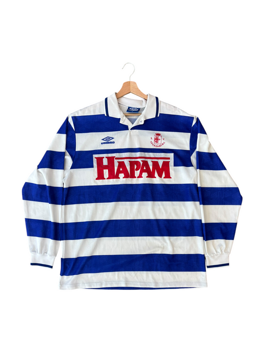 SV WACKER BURGHAUSEN - HOME JERSEY 1990s - XL