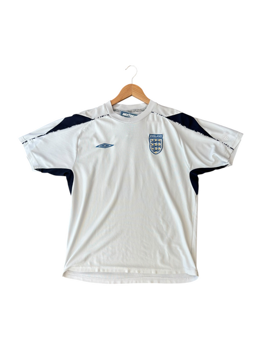 ENGLAND HOME JERSEY – UMBRO – 2002 - L
